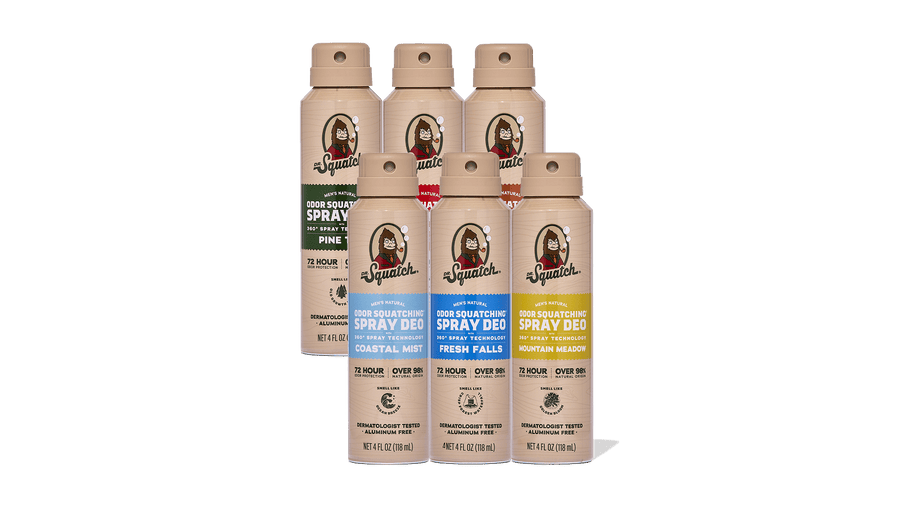 Spray 6-Pack - Clean Bundle