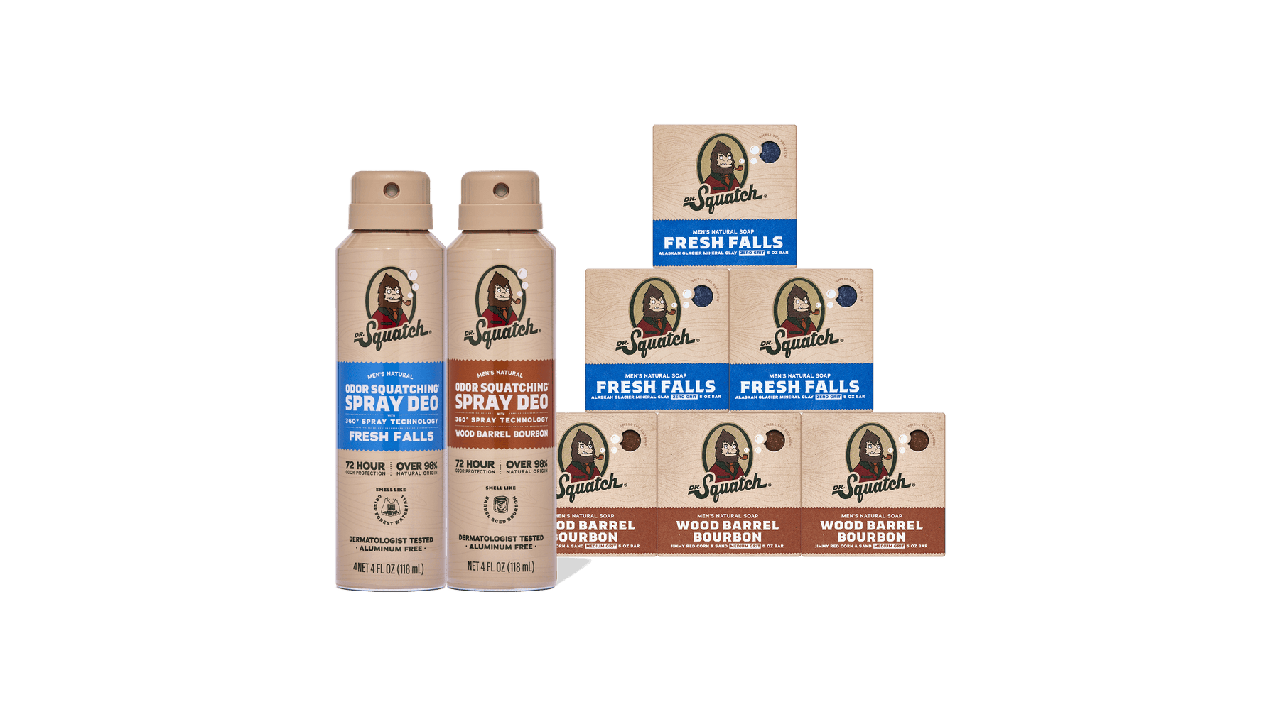 Spray Deodorant Set - Travel Edit