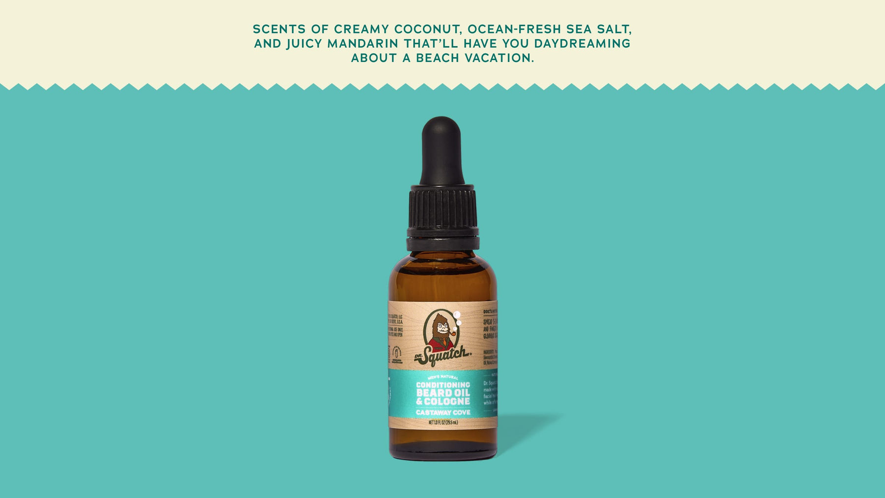 Castaway Cove Beard Oil & Cologne - Easy Spritz