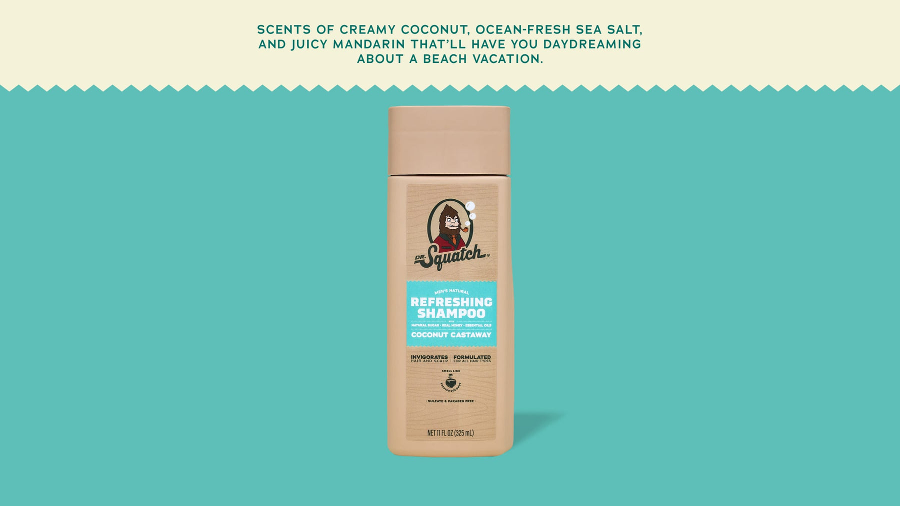 Coconut Castaway Shampoo - Clean Mood