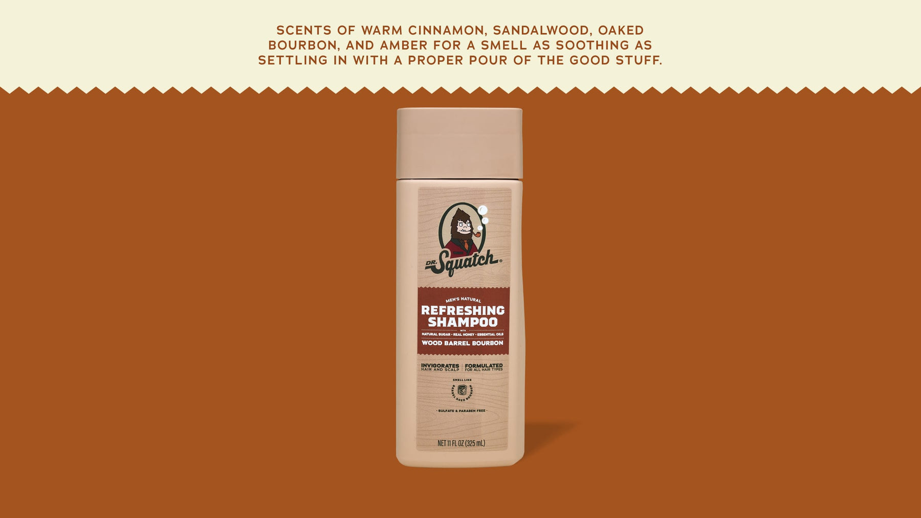 Wood Barrel Bourbon Shampoo - Warm Blend