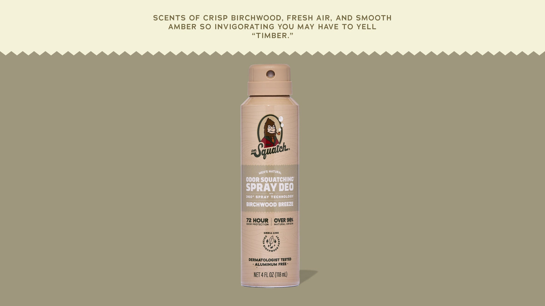 Birchwood Breeze Spray Deodorant - Gentle Mist