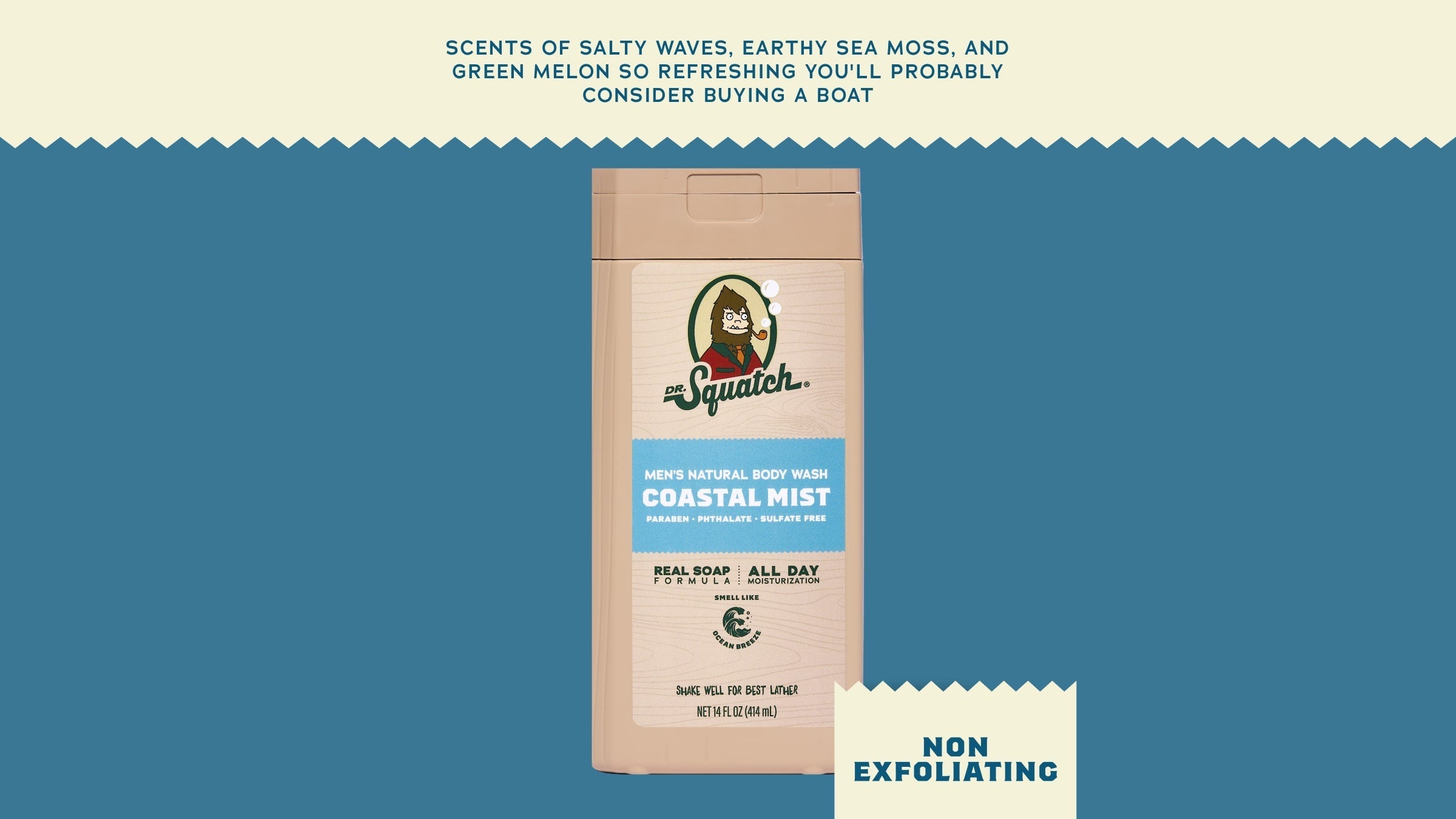 14 oz Coastal Mist Body Wash - Home Glow