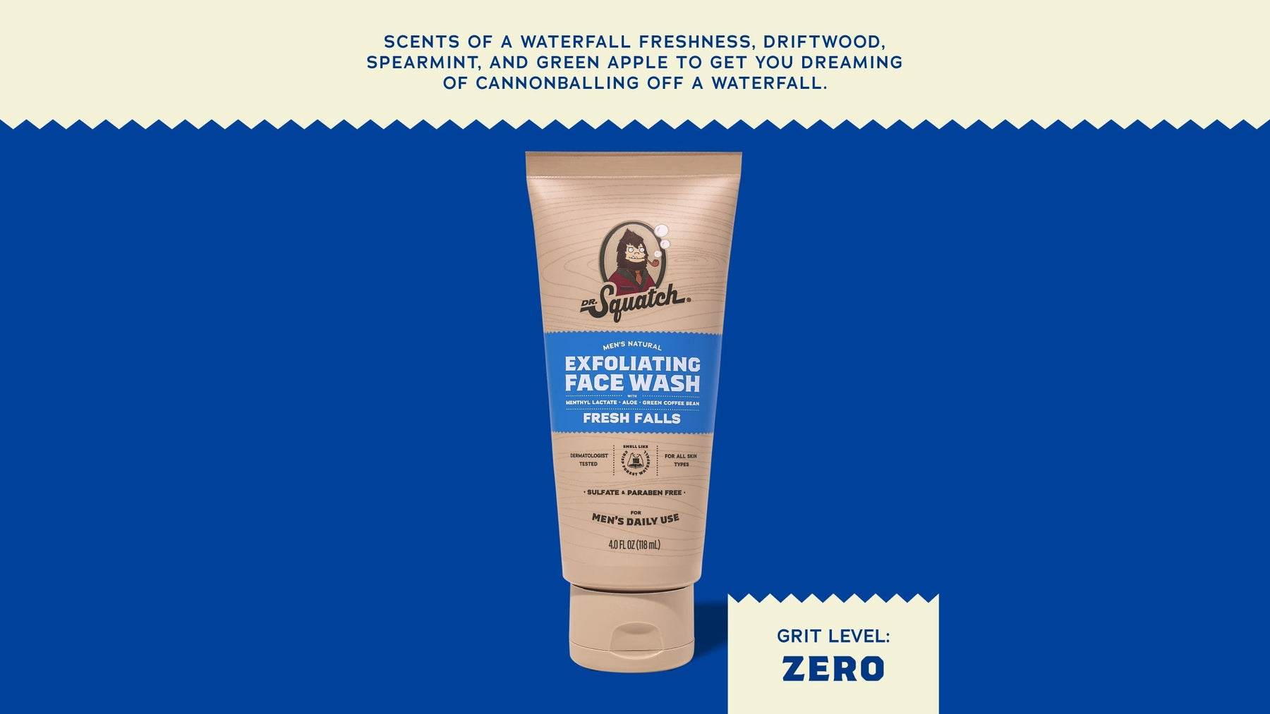 Fresh Falls Exfoliating Face Wash - Home Glow