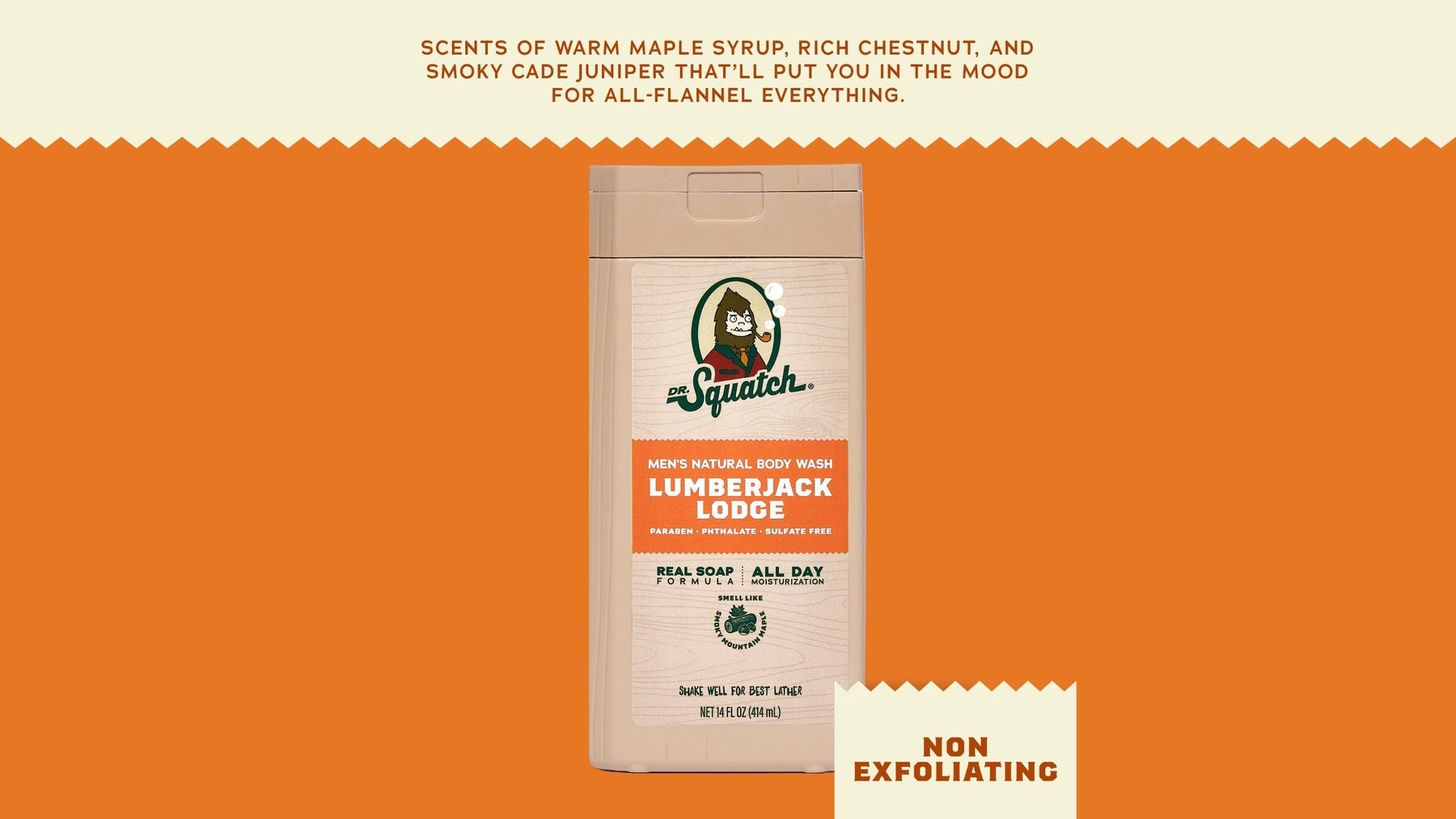 14 oz Lumberjack Lodge Body Wash - Body Care