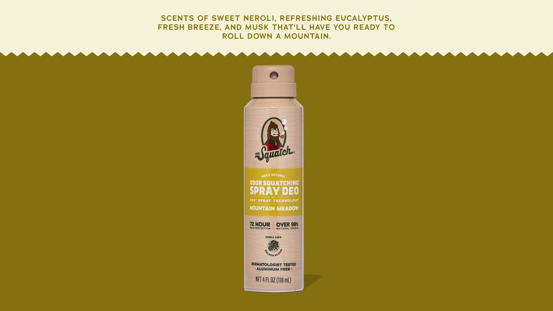 Mountain Meadow Spray Deodorant - Home Glow