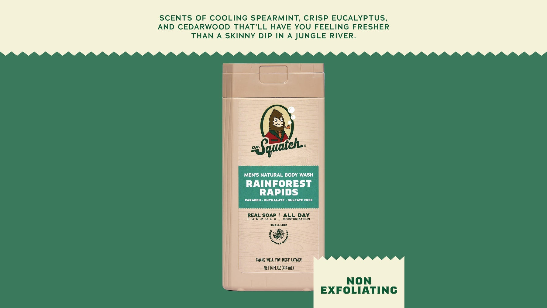 14 oz Rainforest Rapids Body Wash - Daily Scent