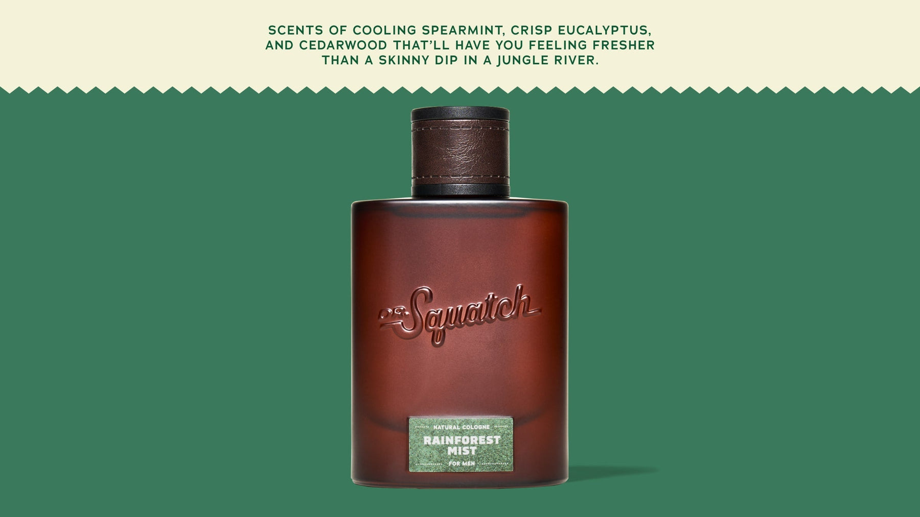 Rainforest Mist Cologne - Classic Notes