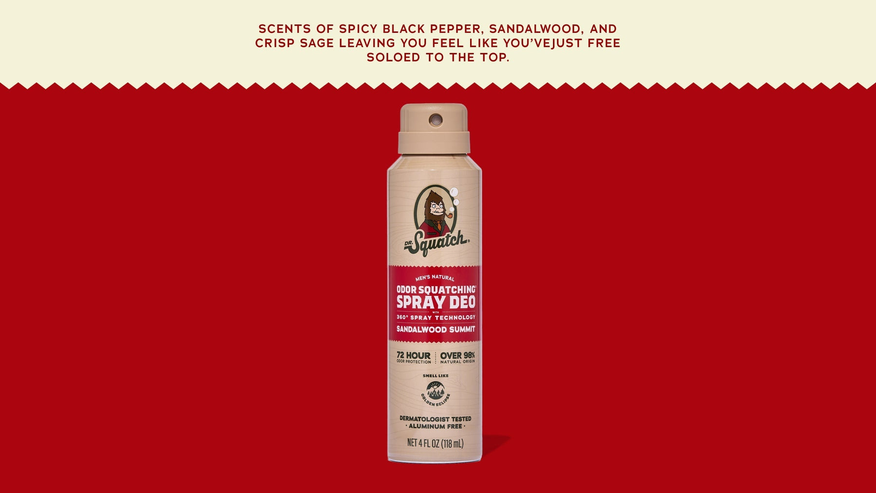 Sandalwood Summit Spray Deodorant - Clean Mood