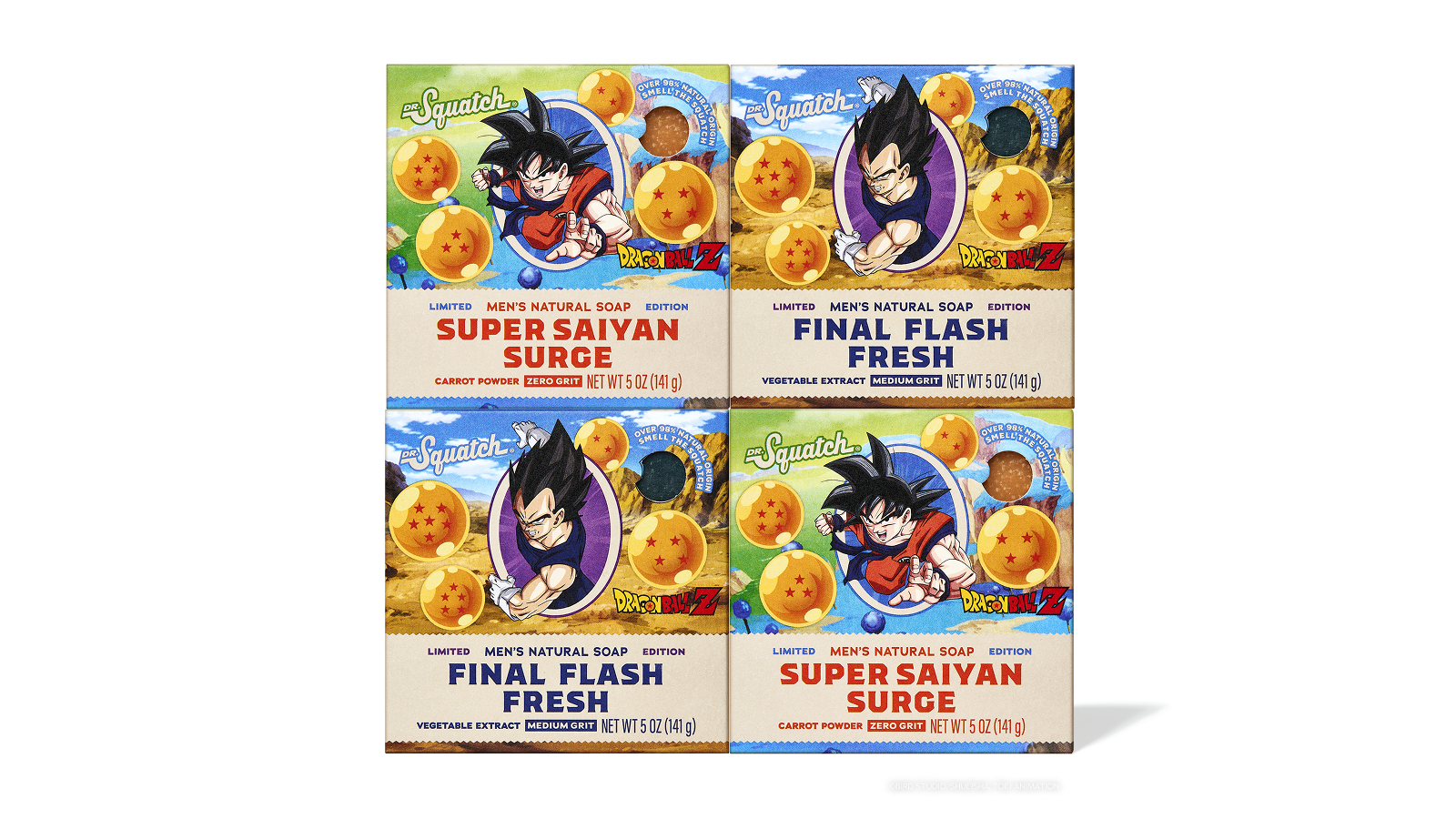 Dragon Ball Z 4-Pack - Essential Set