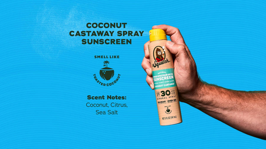 Coconut Castaway Spray Sunscreen - Daily Clean