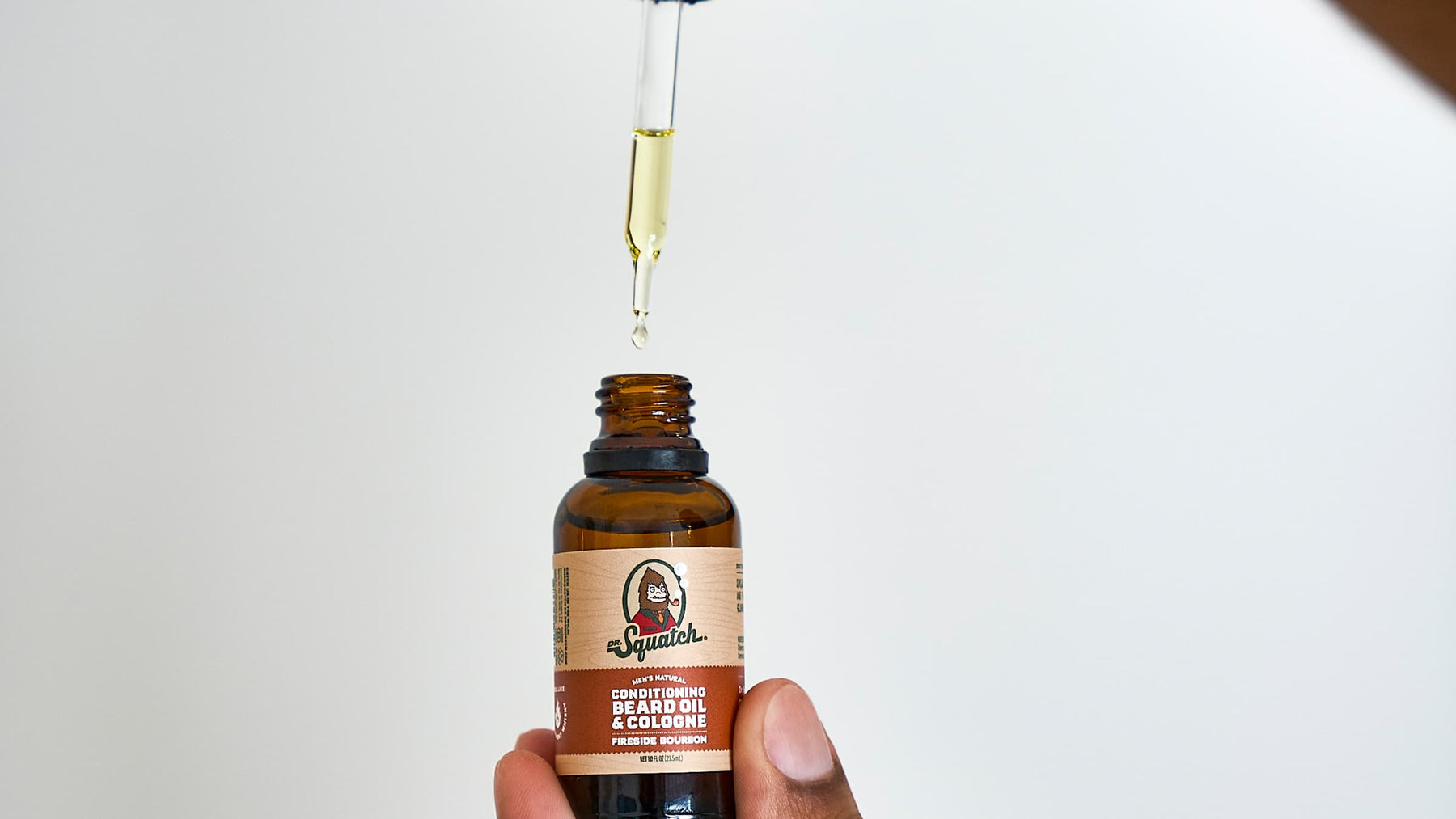 Conditioning Beard Oil & Cologne Fireside Bourbon - Soft Glow