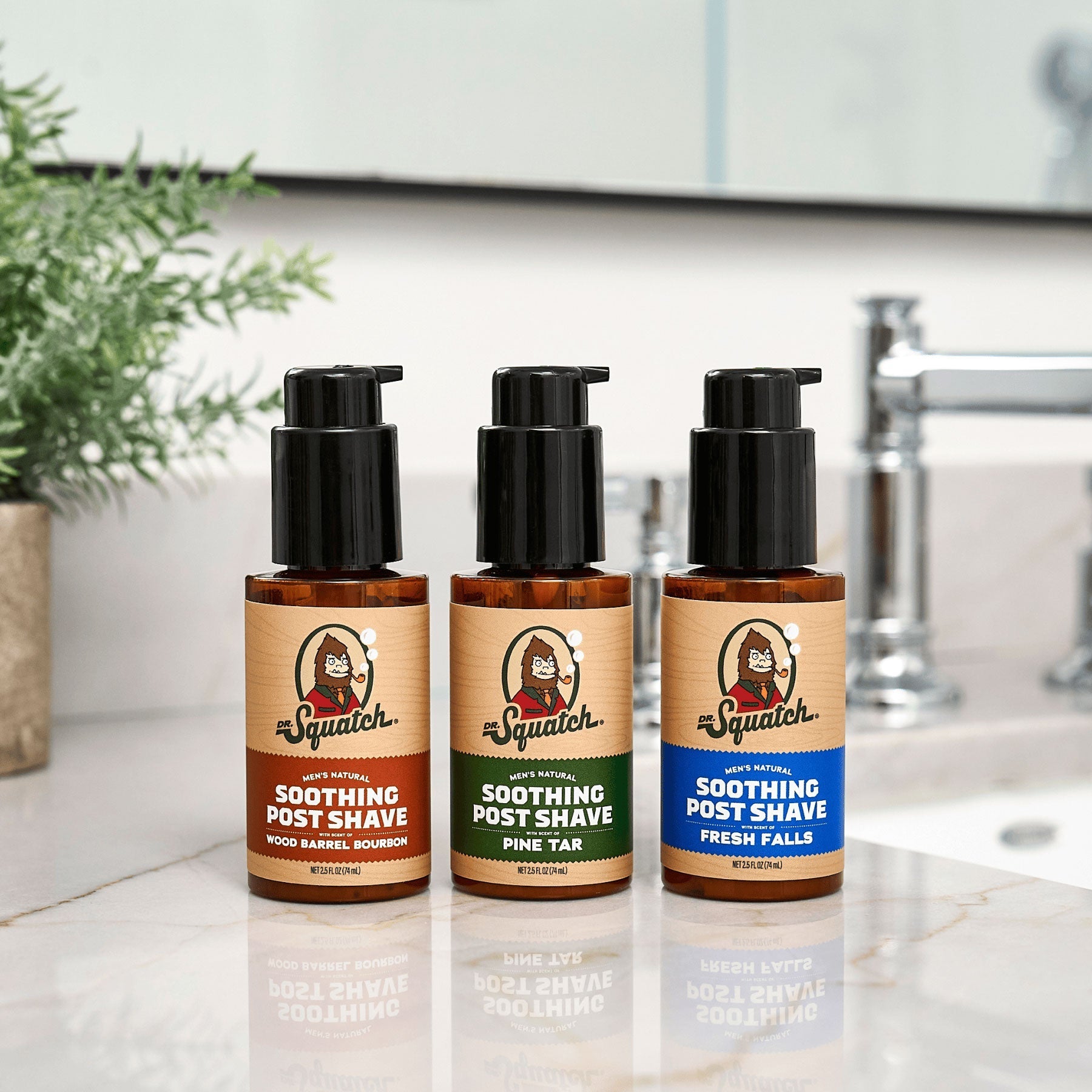 Soothing Post Shave Pine Tar - Soft Glow