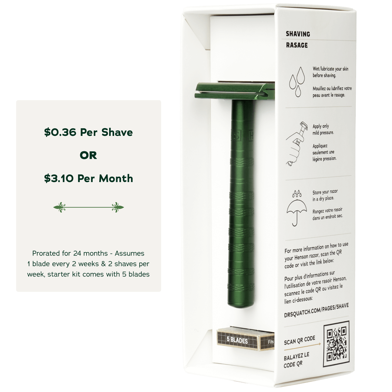 Safety Razor - Clean Prep
