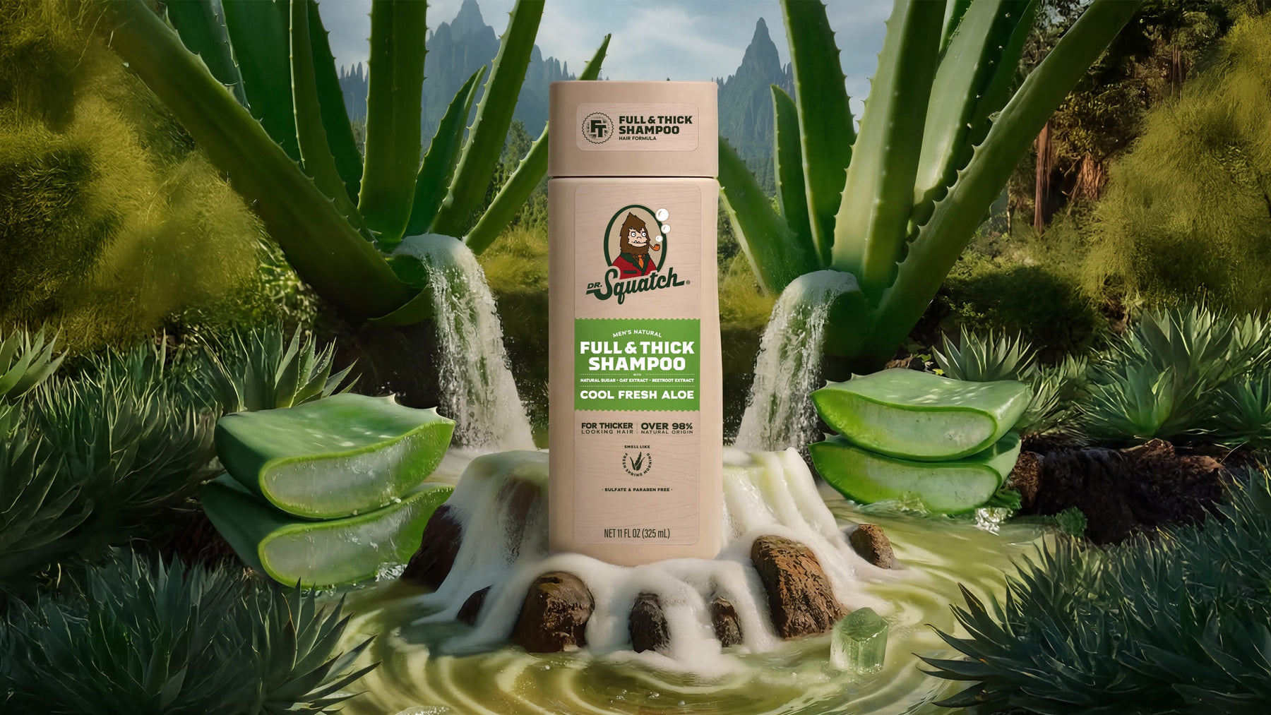 Cool Fresh Aloe Full & Thick Shampoo - Warm Blend