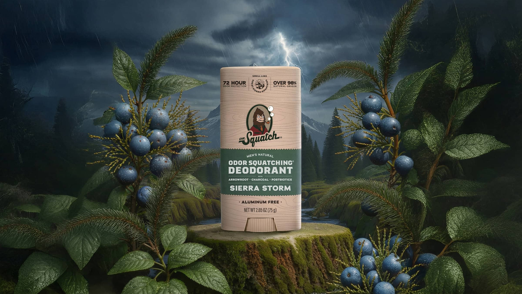Sierra Storm Deodorant - Soft Layer