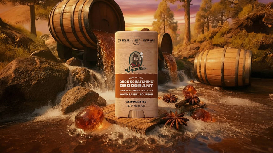 Wood Barrel Bourbon Deodorant - Daily Comfort