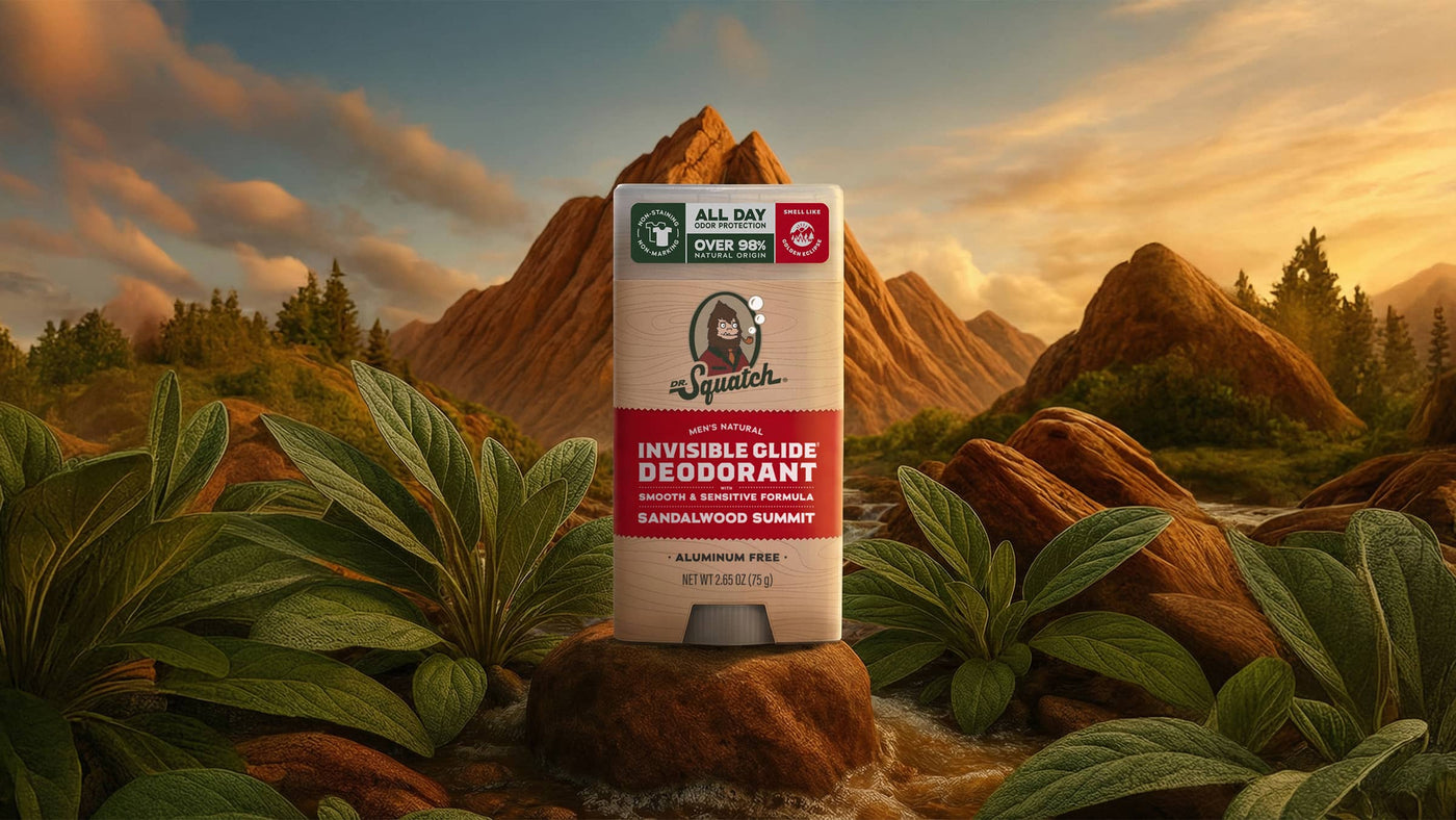 Sandalwood Summit Invisible Glide Deodorant - Cozy Glow