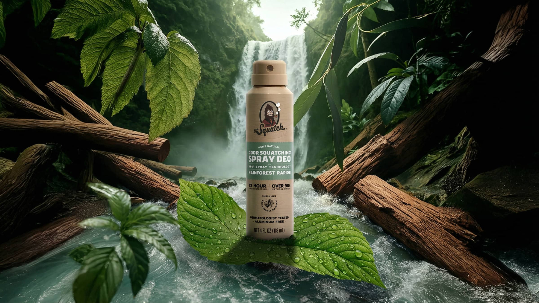 Rainforest Rapids Spray Deodorant - Soft Glow
