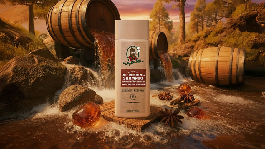 Wood Barrel Bourbon Shampoo - Warm Blend