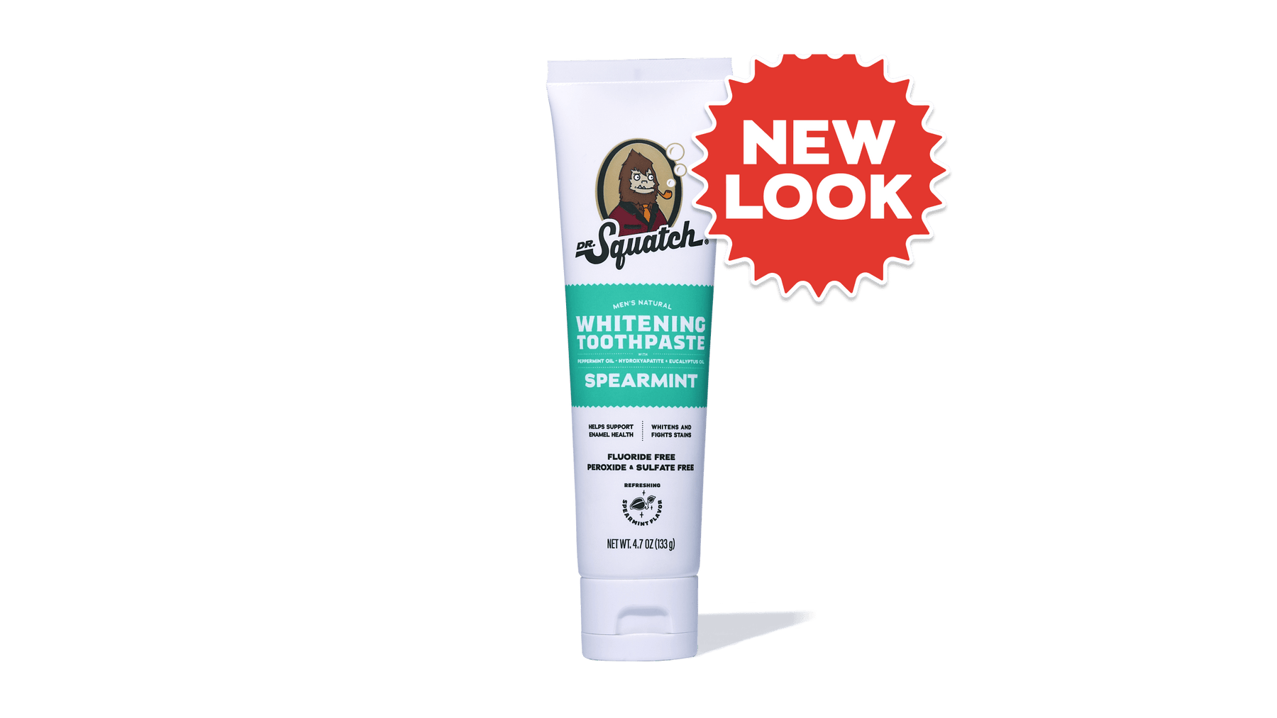 Spearmint Whitening Toothpaste - Simple Use