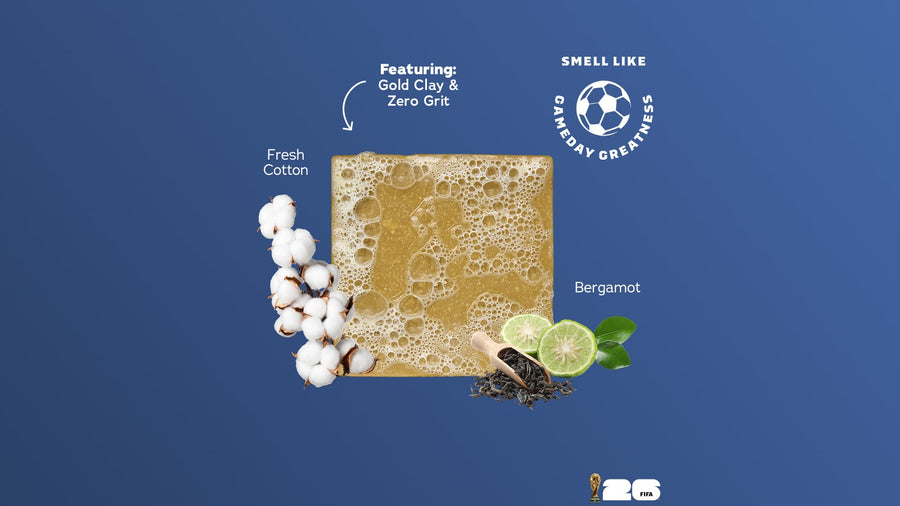 FIFA Golden Glory 3-Pack Bar Soap Bundle - Essential Set