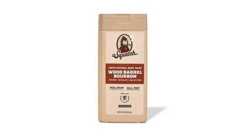 14 oz Wood Barrel Bourbon Exfoliating Body Wash - Daily Scent