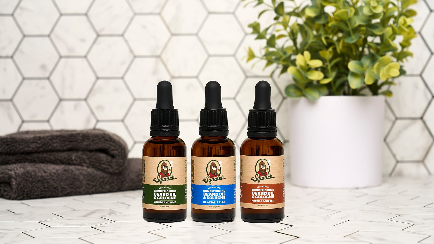 Conditioning Beard Oil & Cologne Woodland Pine - Clean Comfort